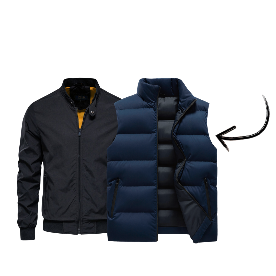 [BUY 1 GET 2] Jacket + Free Vest