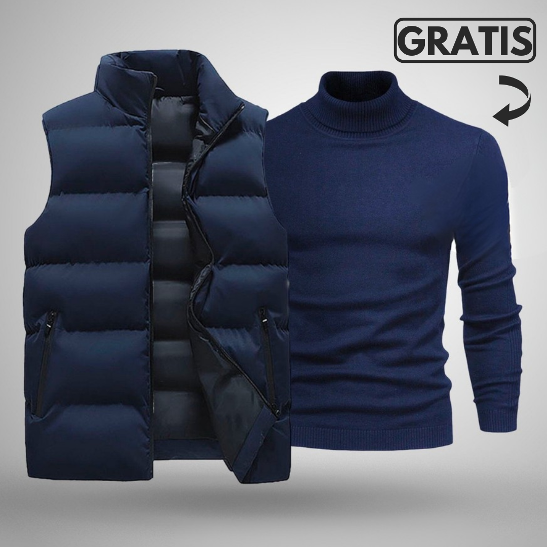 [BUY 1 GET 2] Vest Jacket+ Free Sweater