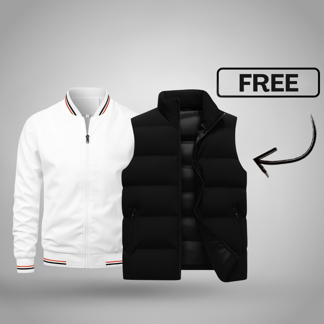 [BUY 1 GET 2] Bomber Jacket + Free Vest