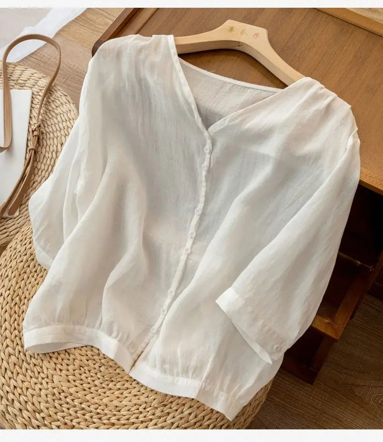 Olivia Klein Summerly Blouse
